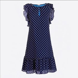 J Crew XS Blue Dress